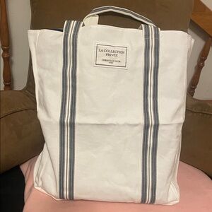 Dior La Collection Privée White and Blue Tote